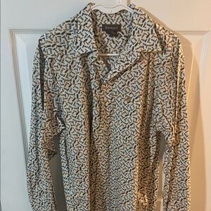 Ariat Boot Print Long Sleeve Shirt